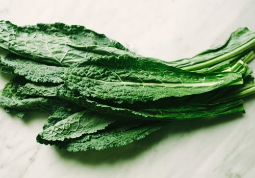 What greens have the most vitamin a?